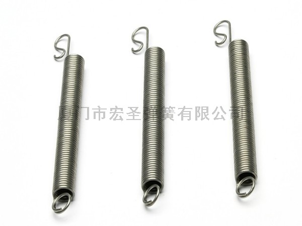 厂家定制高强度不锈钢拉伸弹簧镀锌双钩运动器材汽车配件专用拉簧