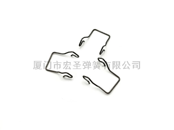 弹簧厂家非标定制汽车大灯灯泡钢丝折弯成型卡扣异形弹簧加工