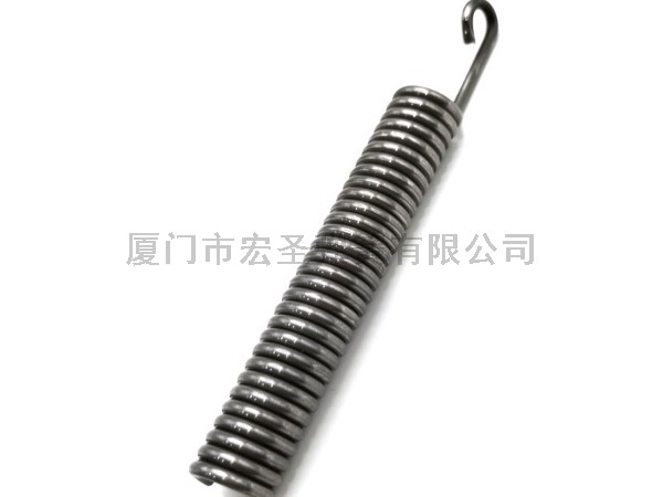 <i style='color:red'>拉簧</i>生产厂家加工不锈钢耐高温镀锌挂钩平头自动复位拉伸弹簧定制