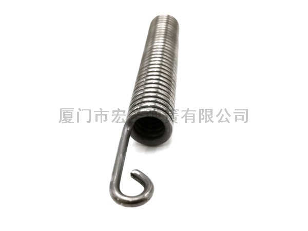 拉簧生产厂家加工不锈钢耐高温镀锌挂钩平头自动复位拉伸弹簧定制
