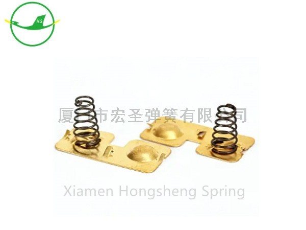 电池接触弹簧的振动是指弹簧受到外力或振动作用时产生的振荡或运动。