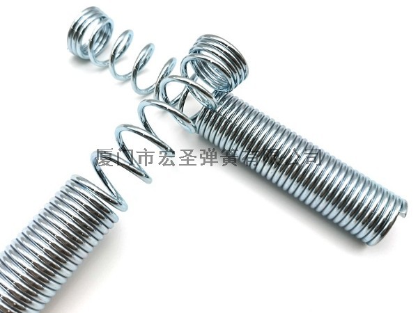 弹簧压簧厂家定制不锈钢精密胶管护套弹簧镀锌电泳达克罗<i style='color:red'>压缩弹簧</i>