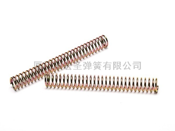 厂家供应多种尺寸高回弹复位镀锌压簧不锈钢耐腐蚀压缩弹簧定制