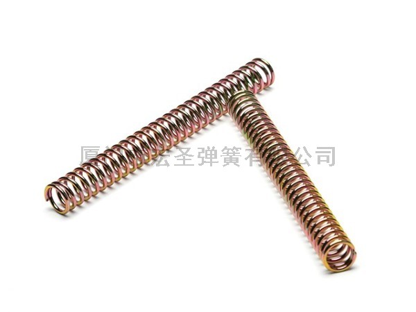 厂家供应多种尺寸高回弹复位镀锌压簧不锈钢耐腐蚀压缩弹簧定制